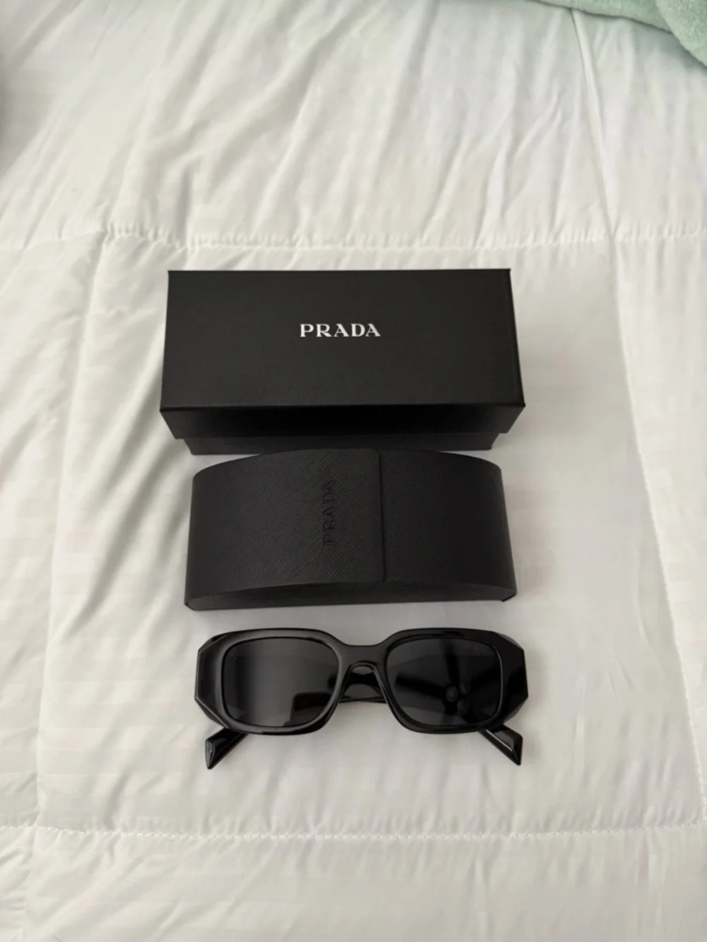 Prada All Black Sunglasses - Picture 2 of 3